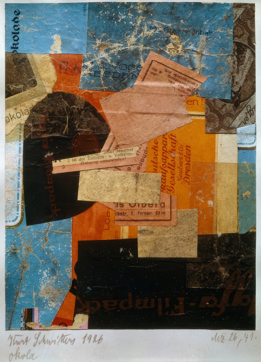 Mz 26.41 okola av Kurt Schwitters