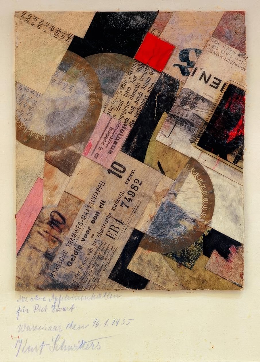 Mz utan apelsinskal av Kurt Schwitters