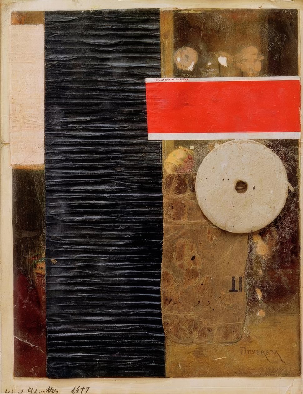 Namnlös (Duverger) av Kurt Schwitters