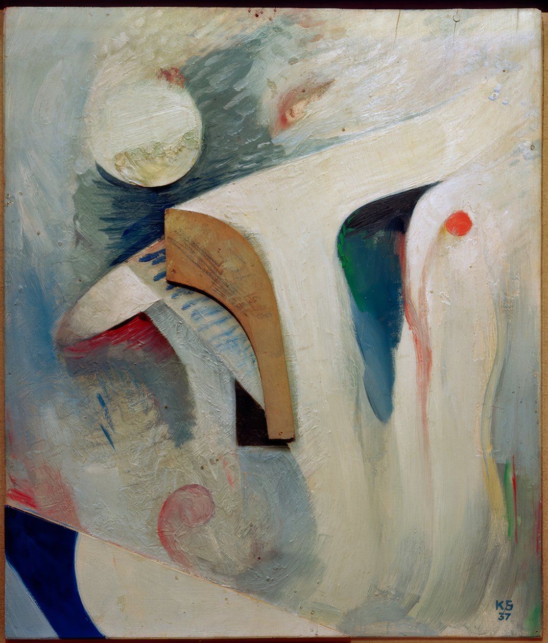Namnlös (fjord) av Kurt Schwitters