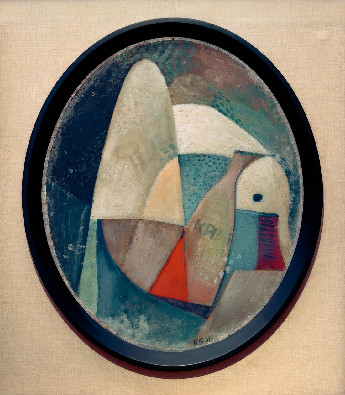 Namnlös (KASF) av Kurt Schwitters