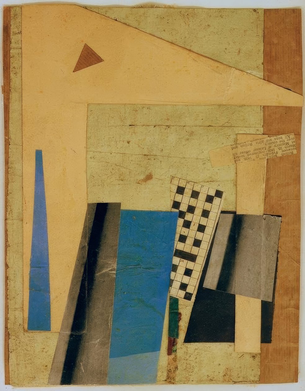 Namnlös (korsord) av Kurt Schwitters