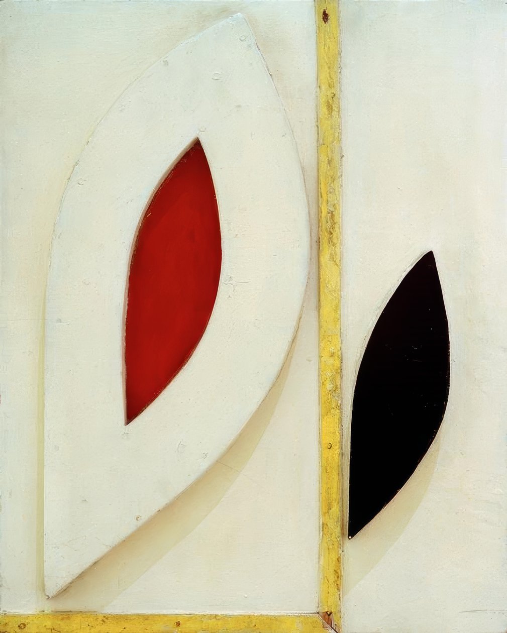 Utan titel (vit konstruktion) av Kurt Schwitters
