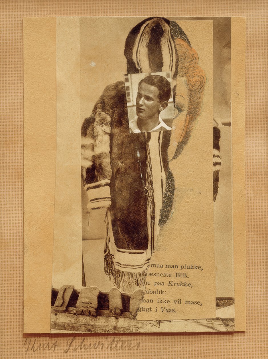 Namnlös (på kryckor) av Kurt Schwitters