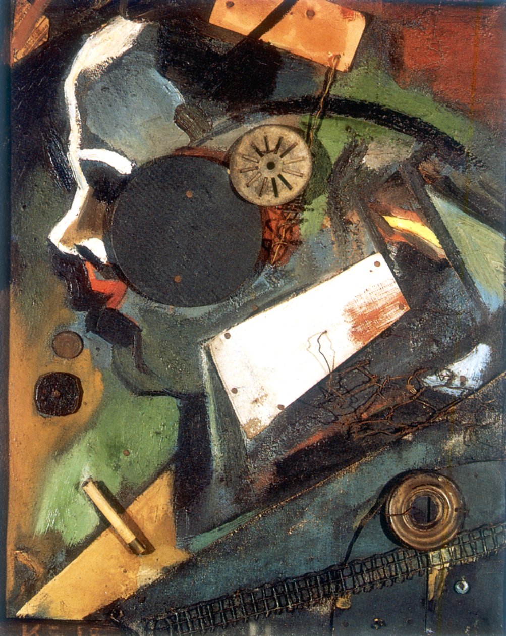Doktorn 1919 av Kurt Schwitters