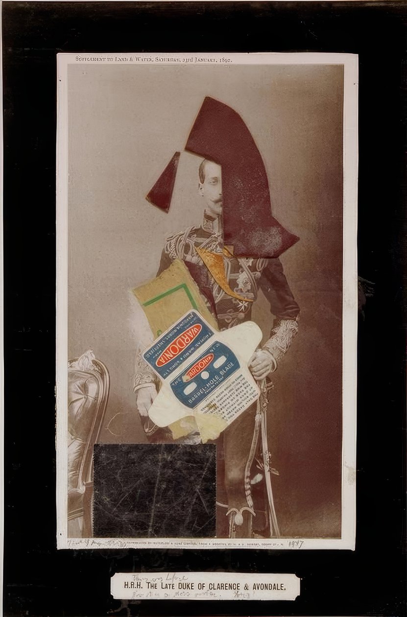 Den sene hertigen av Clarence och Avondale av Kurt Schwitters