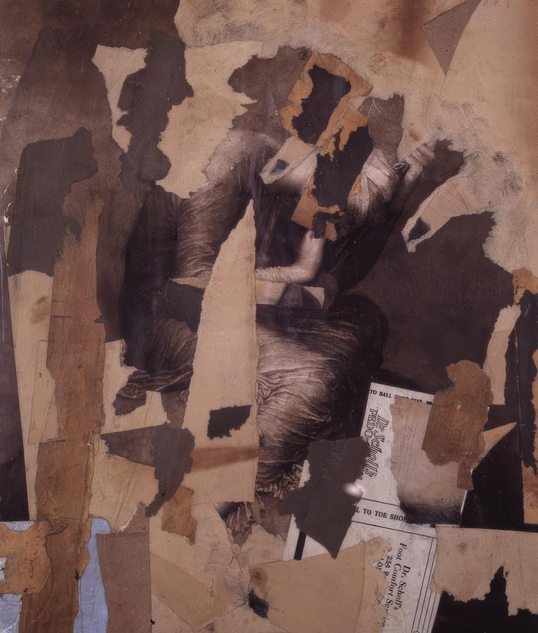 Utan titel (Dr Scholl) av Kurt Schwitters