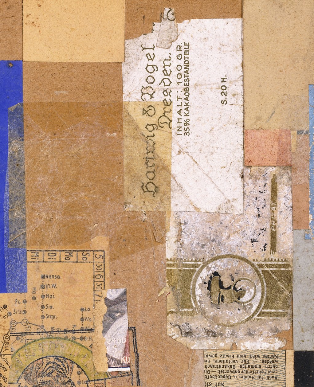 Utan titel, 1926 av Kurt Schwitters
