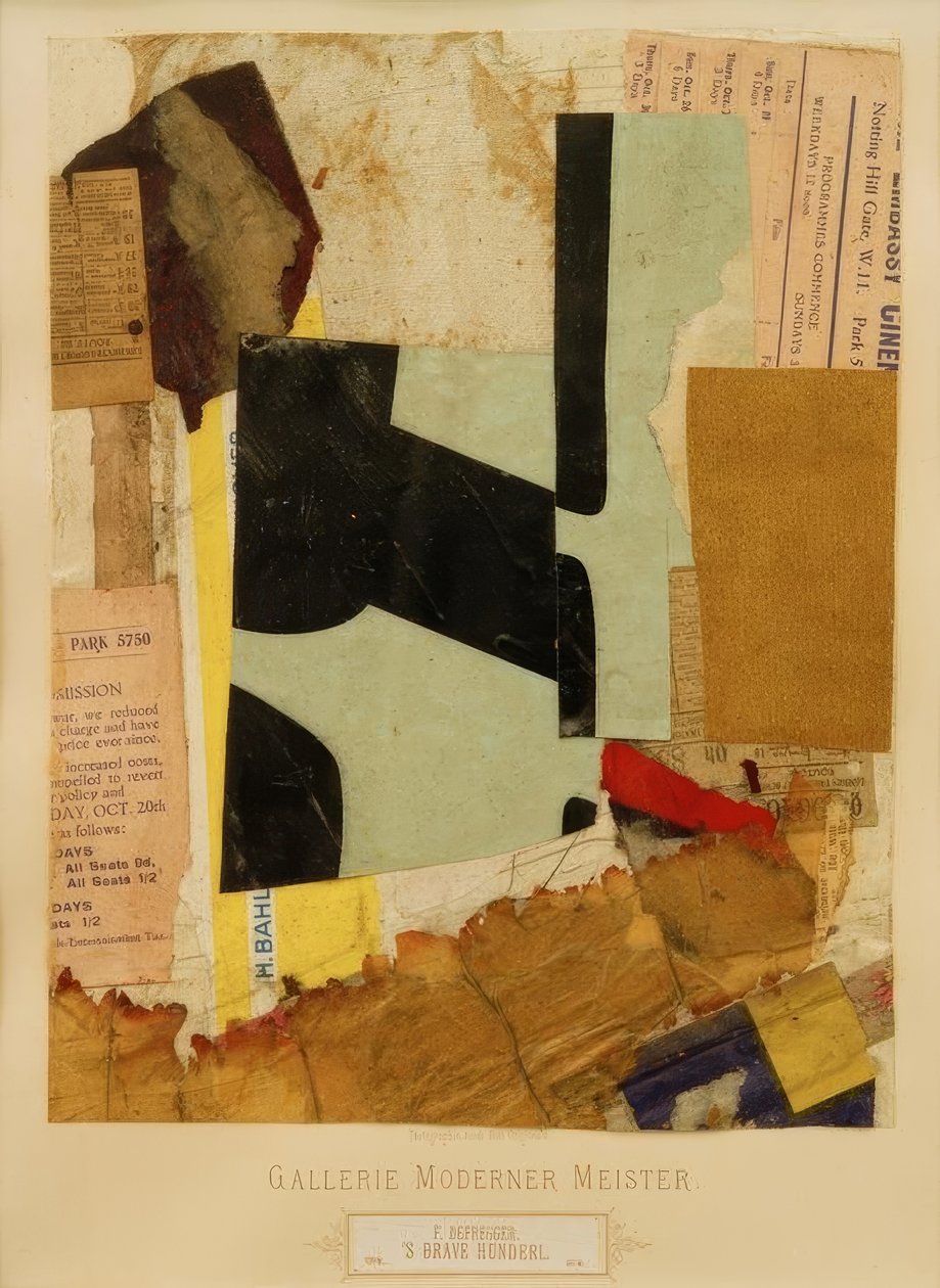 s modiga Hunderl av Kurt Schwitters