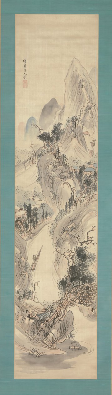 Landskap, 1700-1800-tal. av Kushiro Unsen