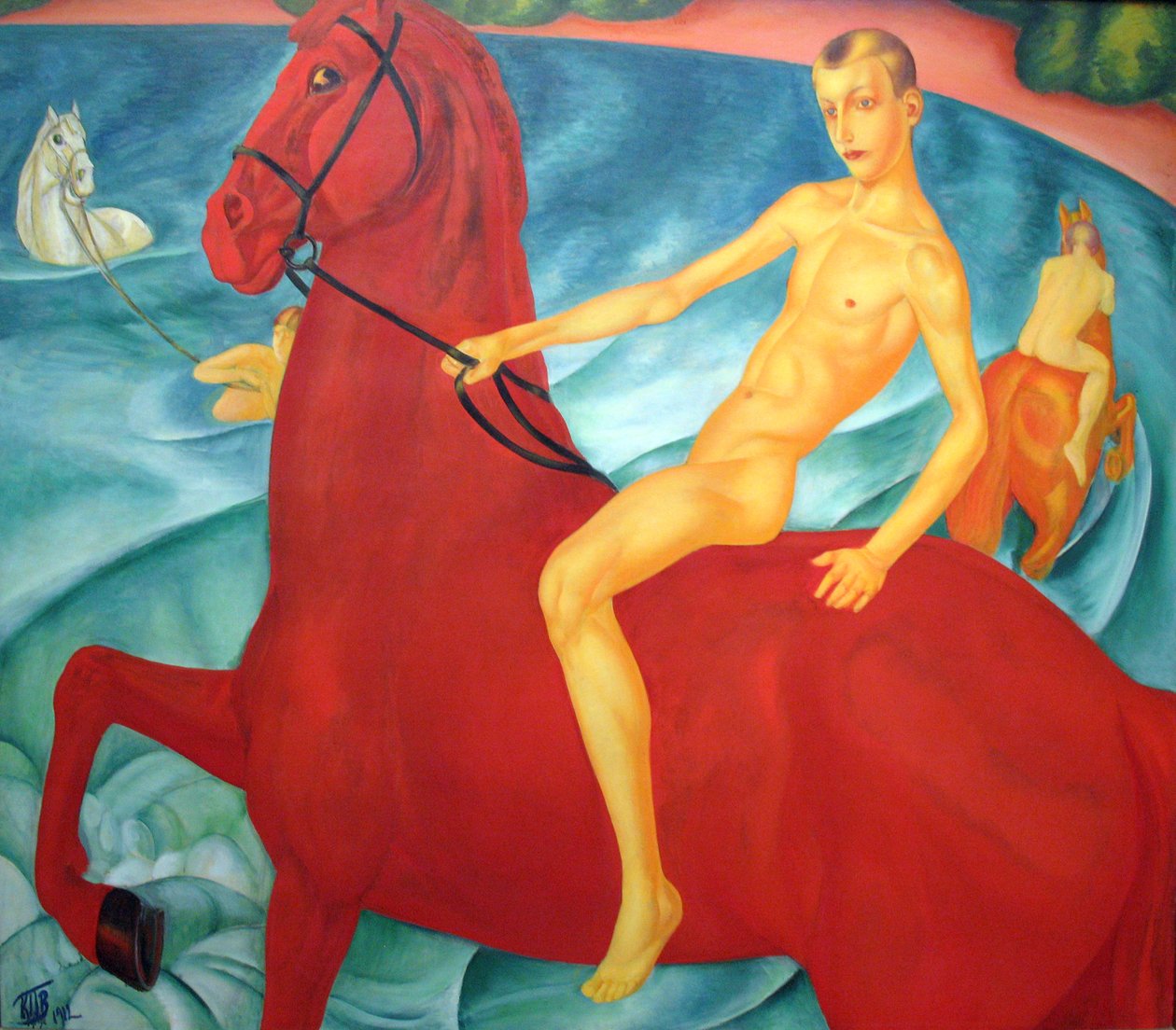 Unbekanntes Bild av Kuzma Petrov Vodkin
