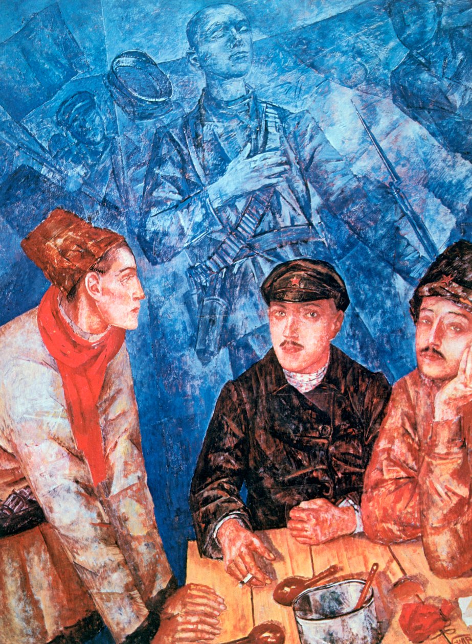 "Efter slaget", 1923 av Kuz