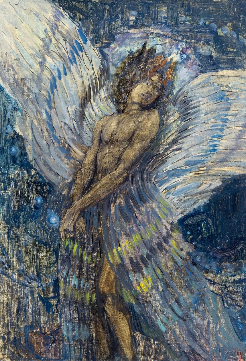 Demon, 1904. av Kuzma Sergeevich Petrov Vodkin