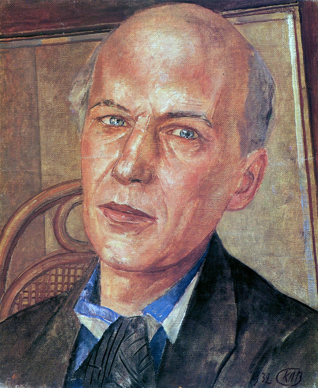 Porträtt av poeten Andrei Bely
