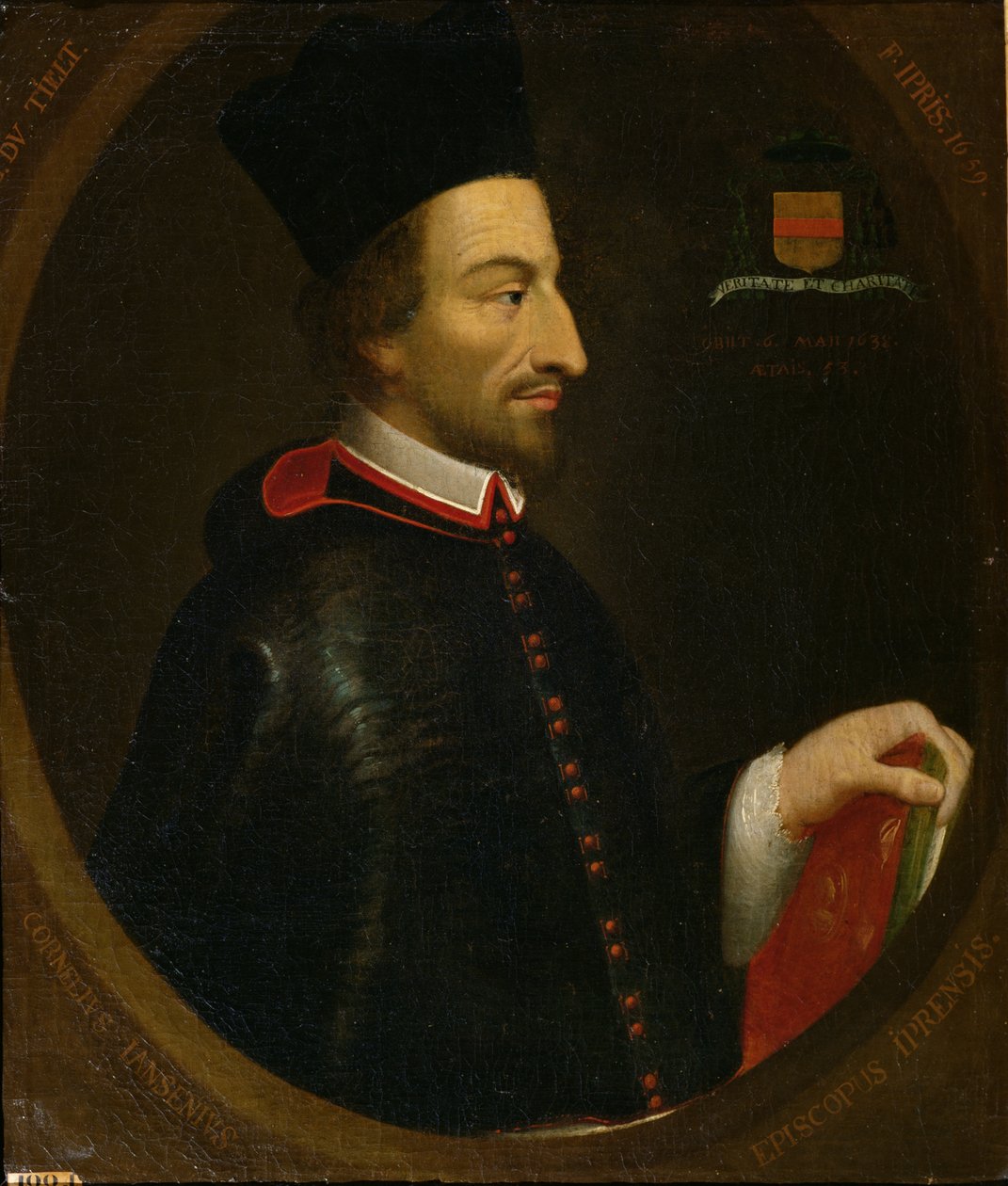 Cornelius Jansen (1585-1638) biskop av Ypres av L. Duthielt
