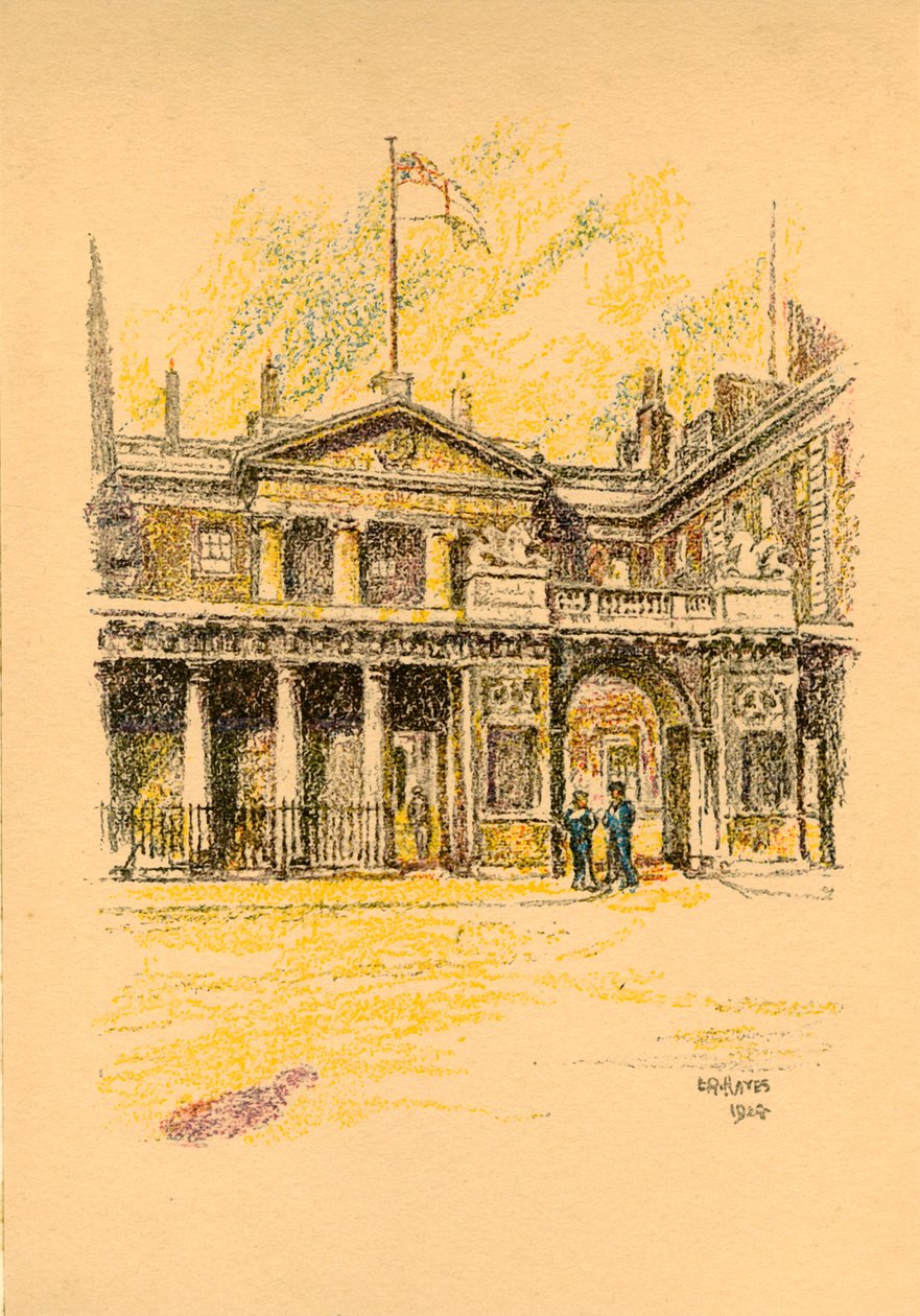 Amiralitetet, Whitehall, London, 1924. av L. A. Hayes