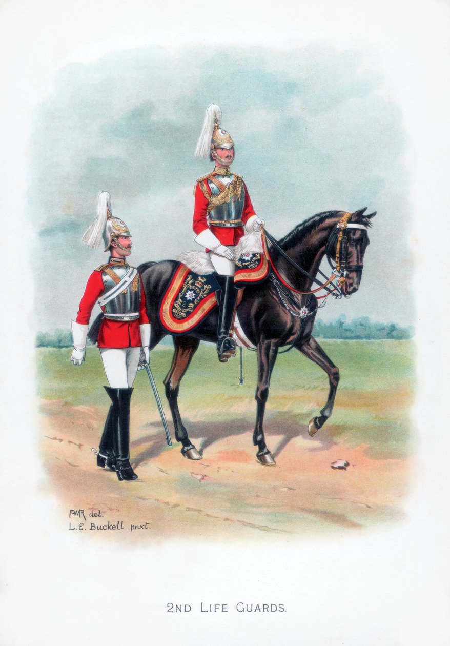 2:a livgardet, 1915. av L. E. Buckell