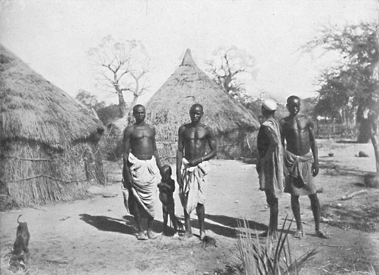 Hamegs, folket i Blå Nilen, 1912 av L. Loat