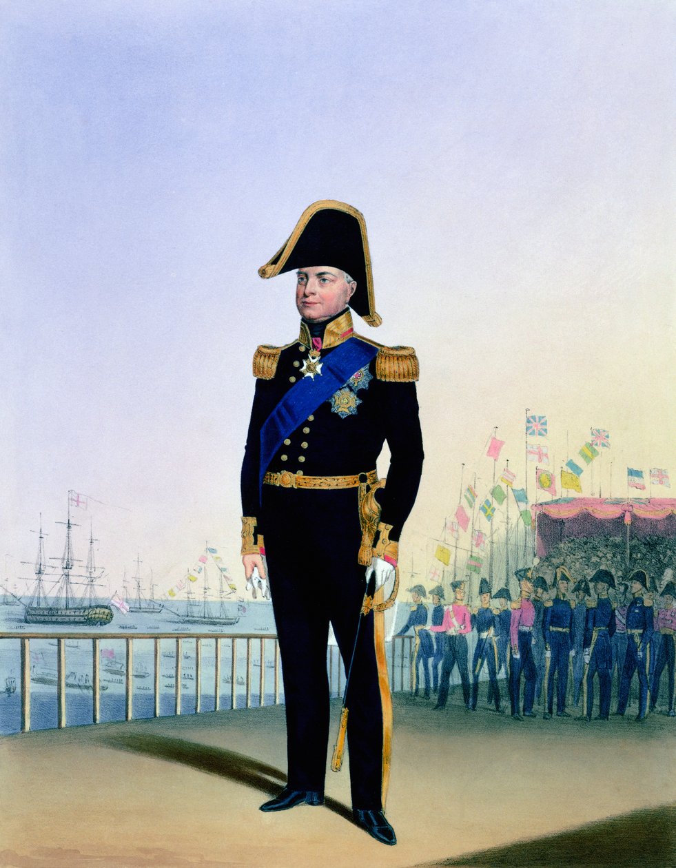 William IV, kung av Storbritannien, c1830-1837 av L Mansion