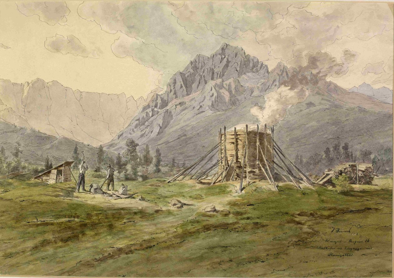  Apnenica pri Planicin av Ladislav Benesch