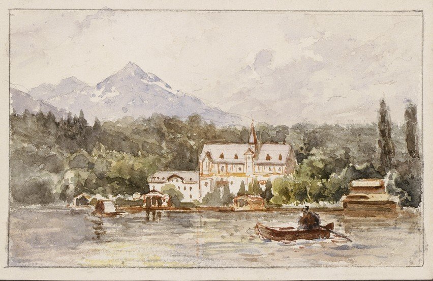  Bled-hotel Mallnern av Ladislav Benesch