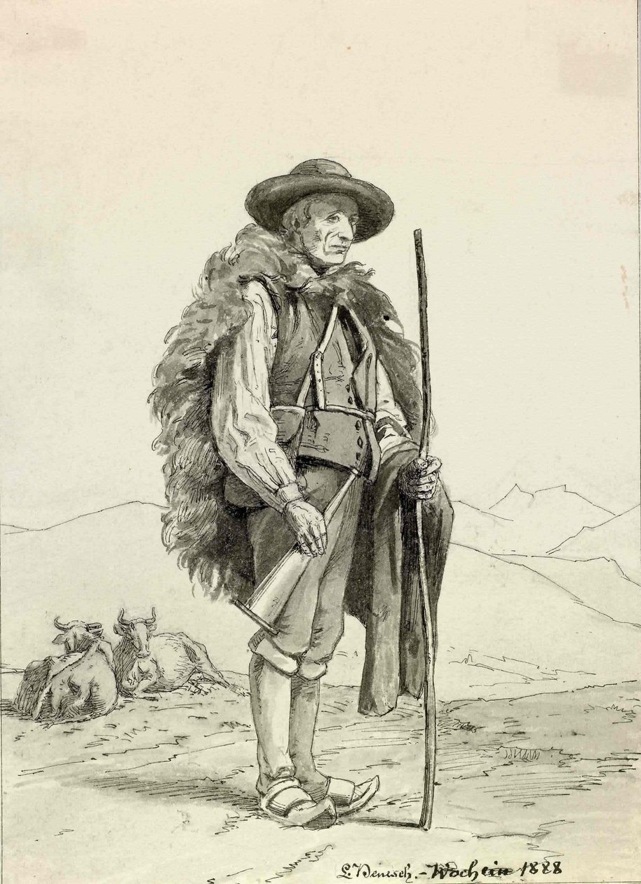  Bohinjski pastirn av Ladislav Benesch