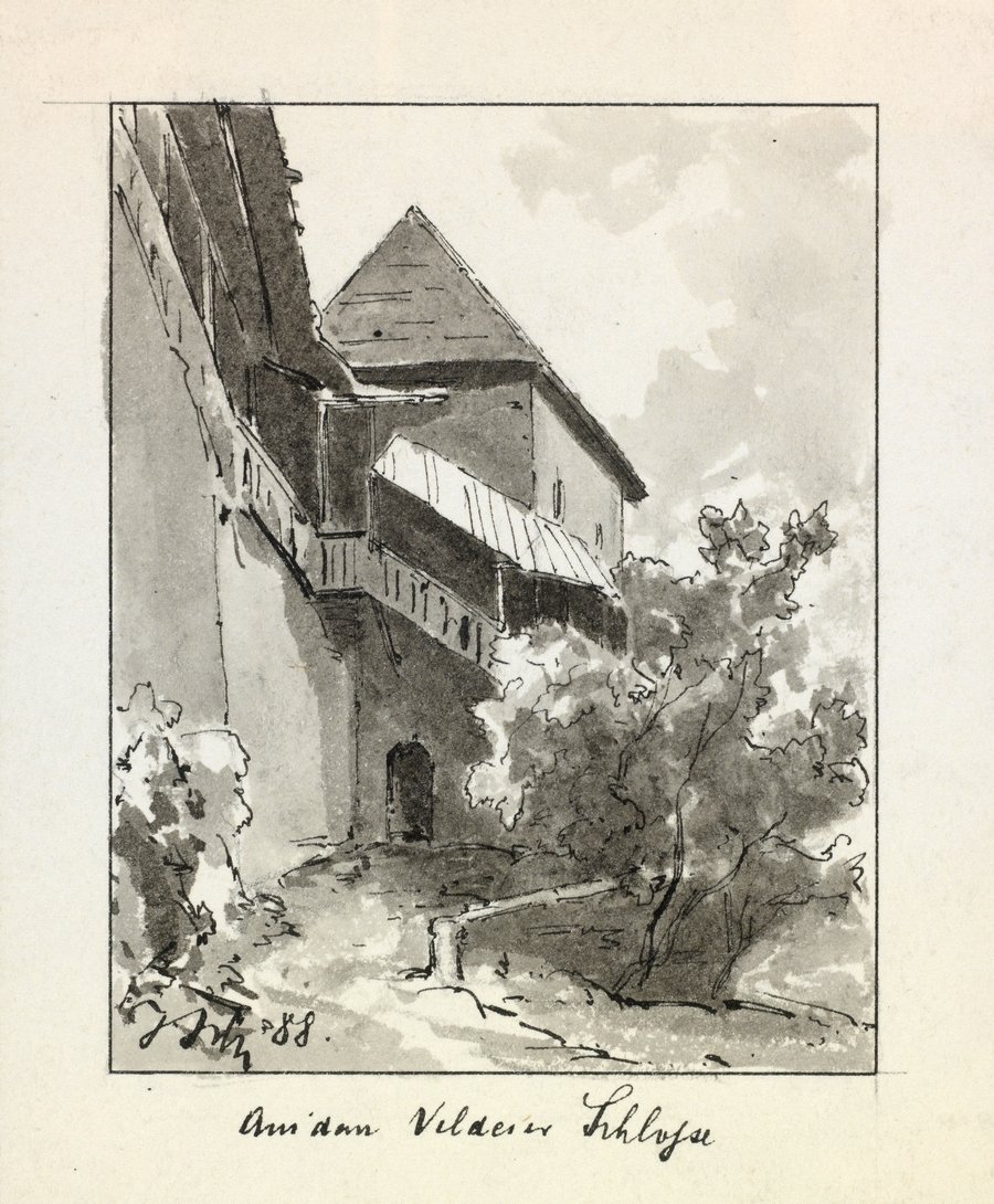  Del blejskega gradun av Ladislav Benesch