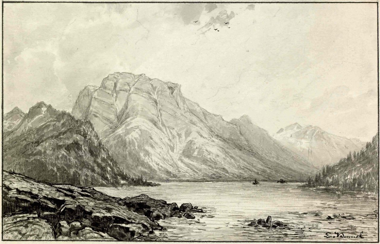  Rabeljsko jezeron av Ladislav Benesch