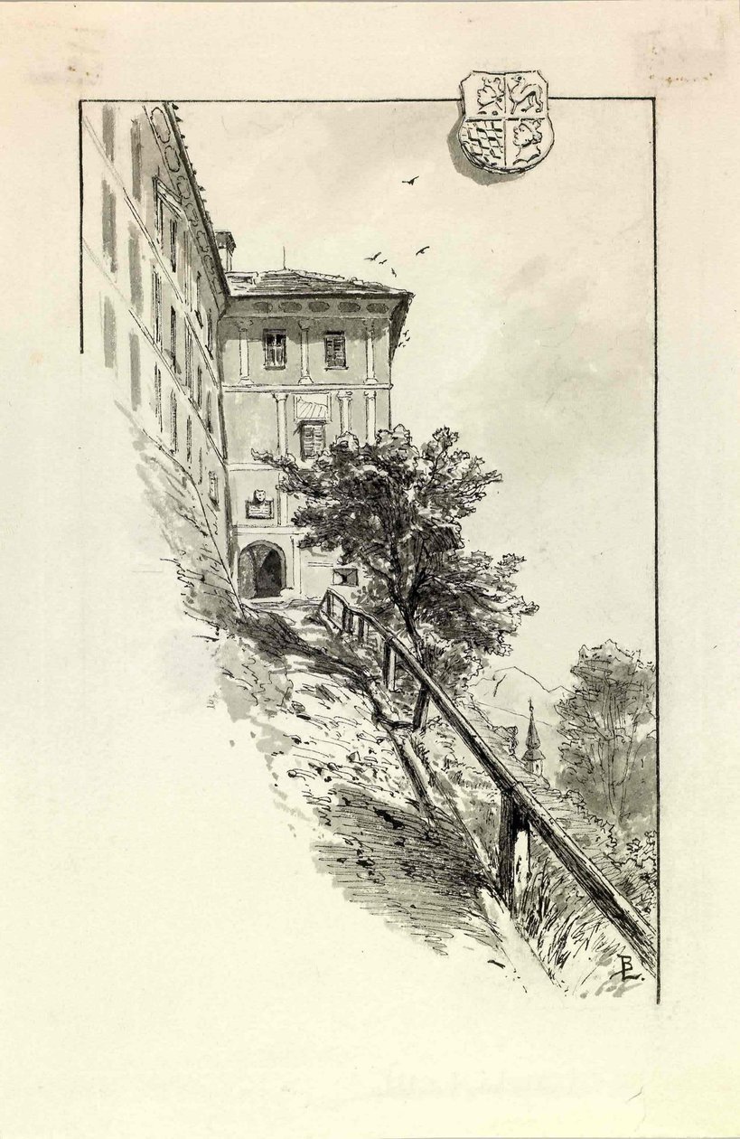  Vhod v skofjeloski gradn av Ladislav Benesch