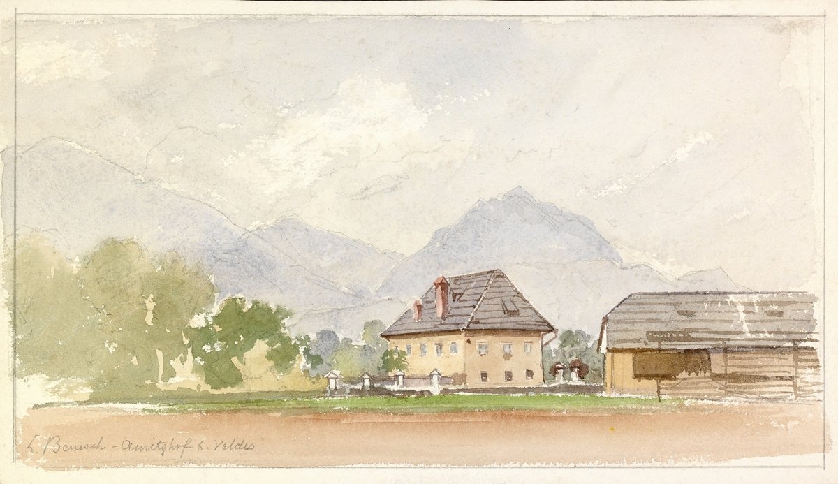  Zagorica pri Bledun av Ladislav Benesch