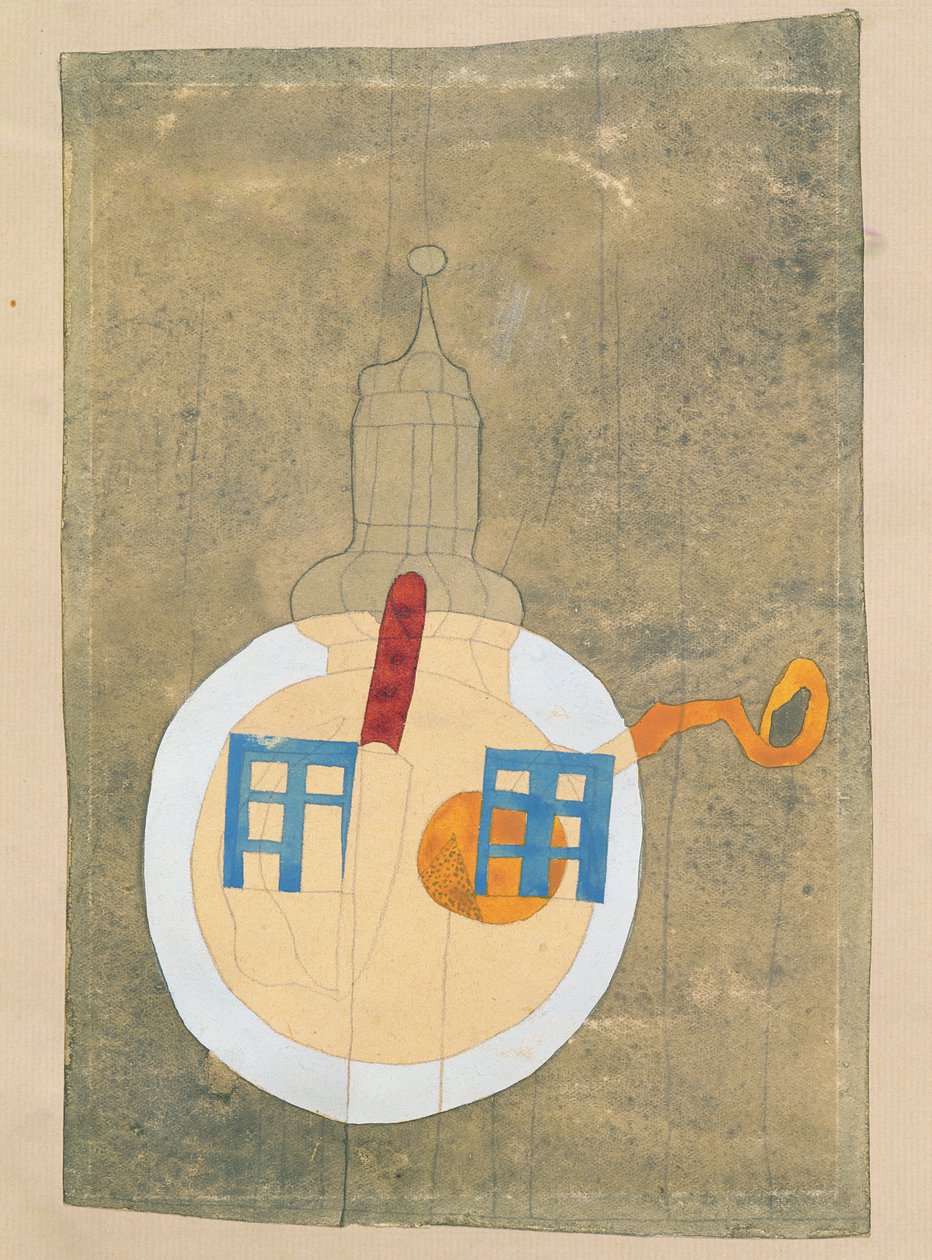 Kyrkans torn, 1936 av Lajos Vajda