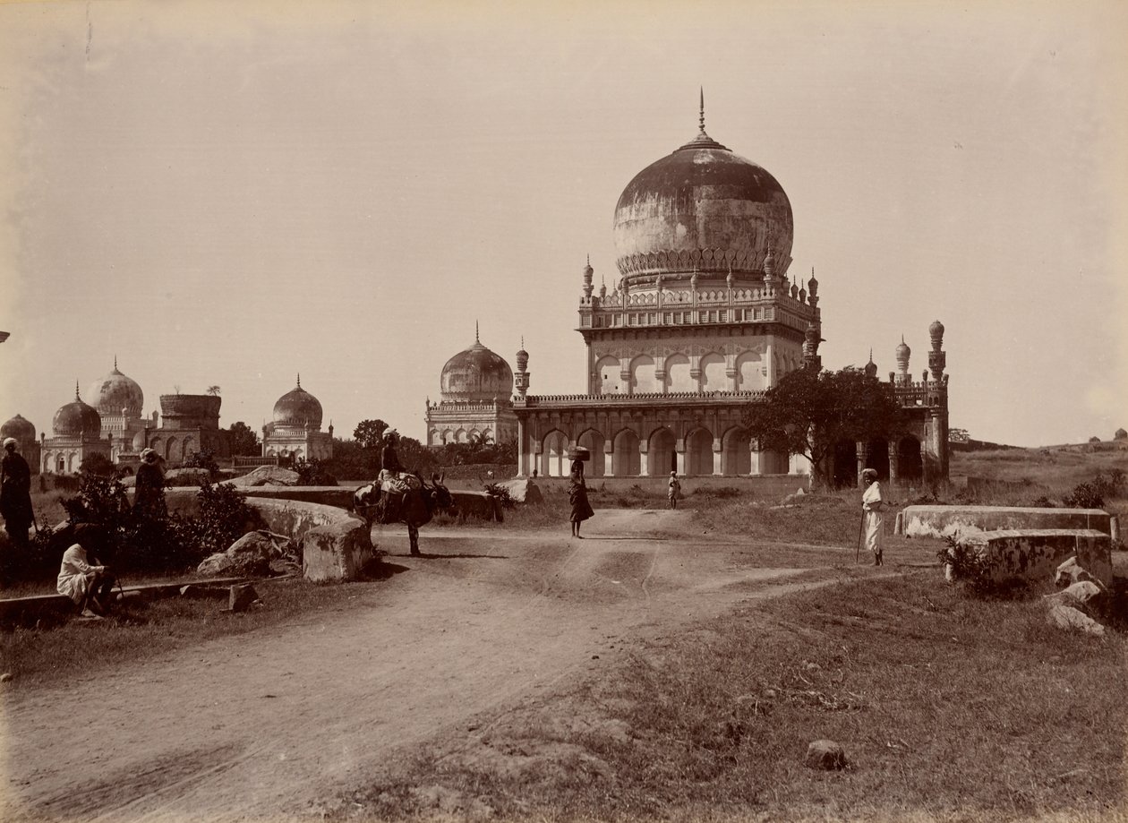 Golcondas gravar av Lala Deen Dayal
