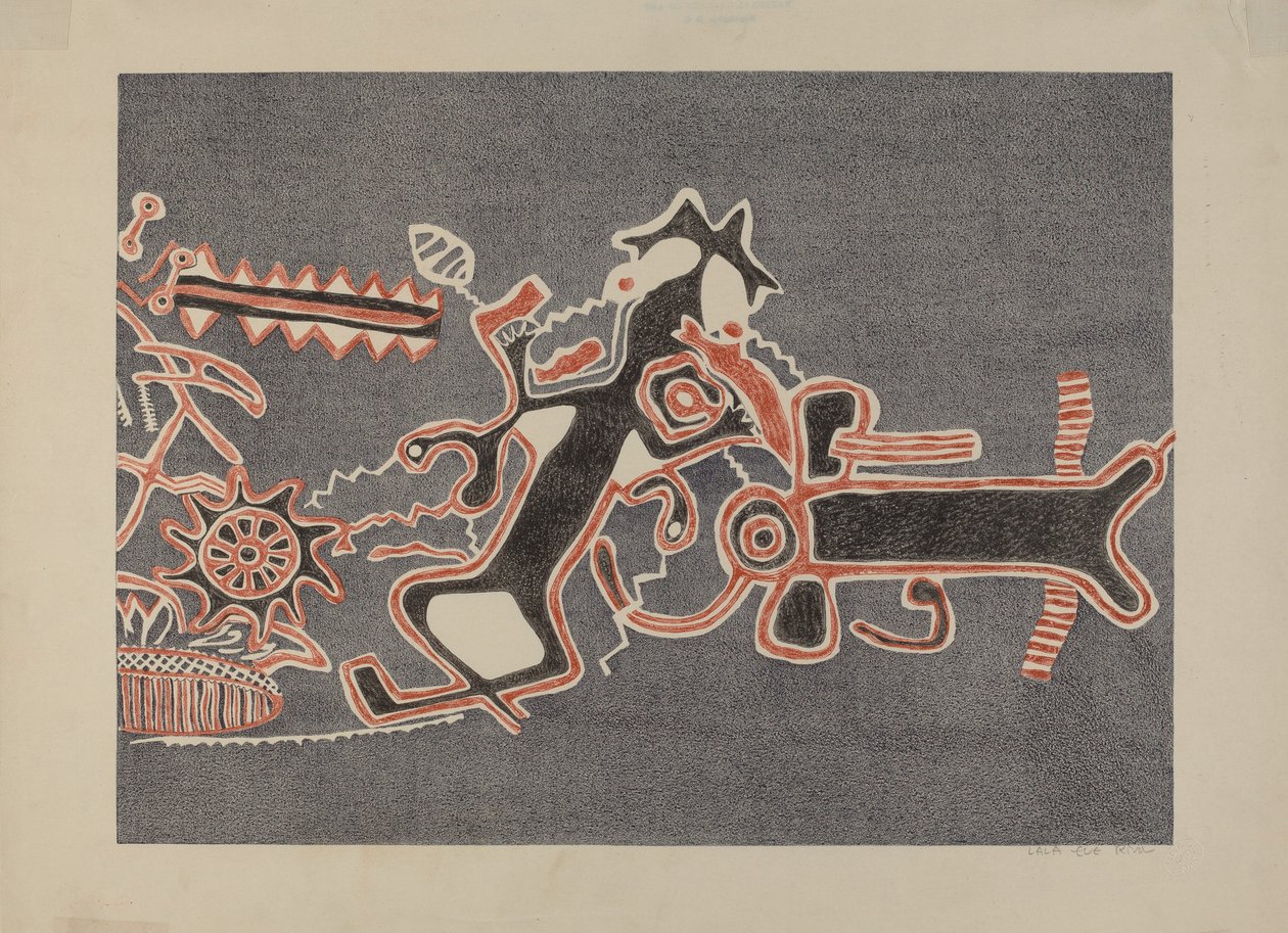 Petroglyph Design av Lala Eve Rivol