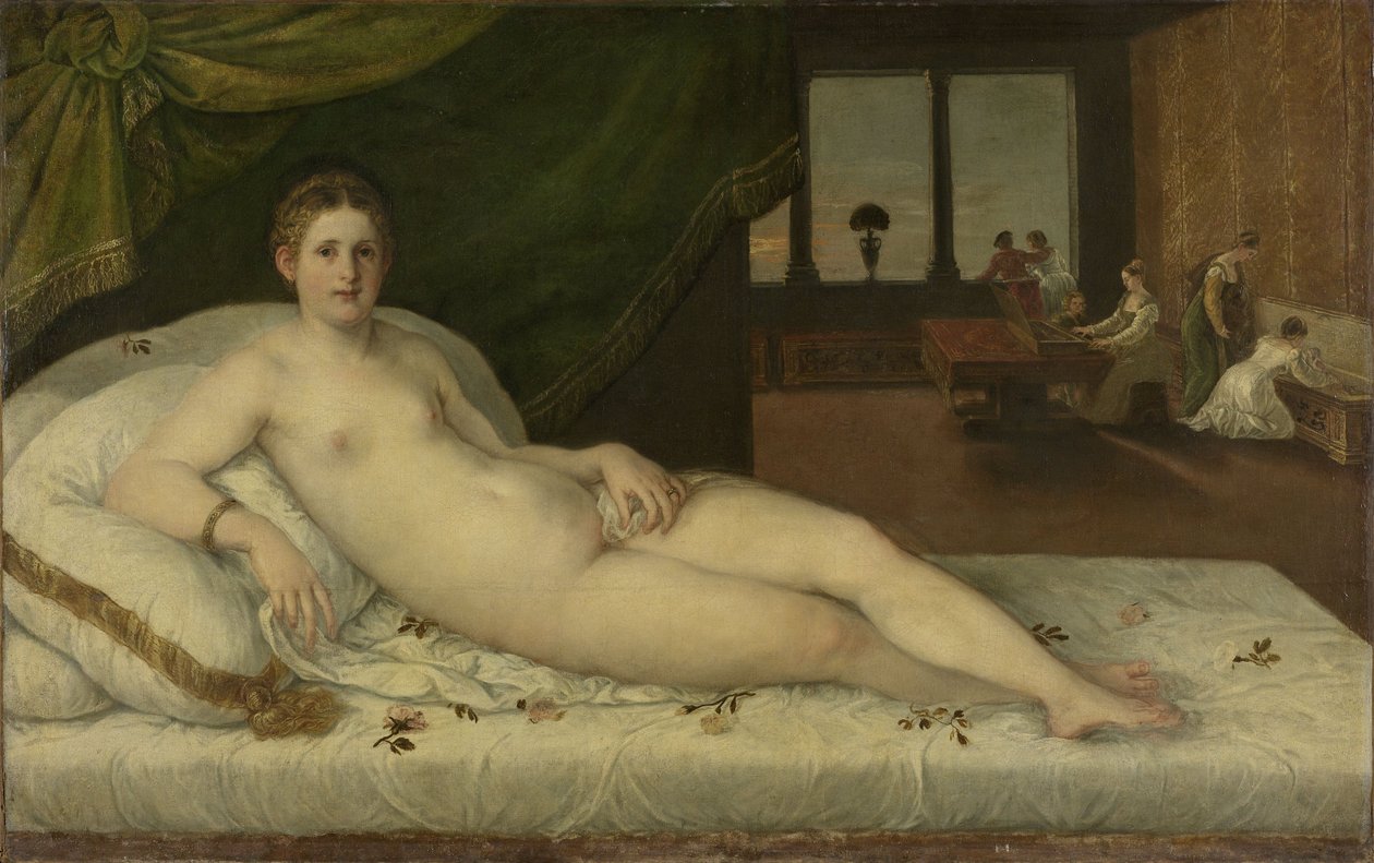 Liggande Venus, ca 1540-60 av Lambert Sustris