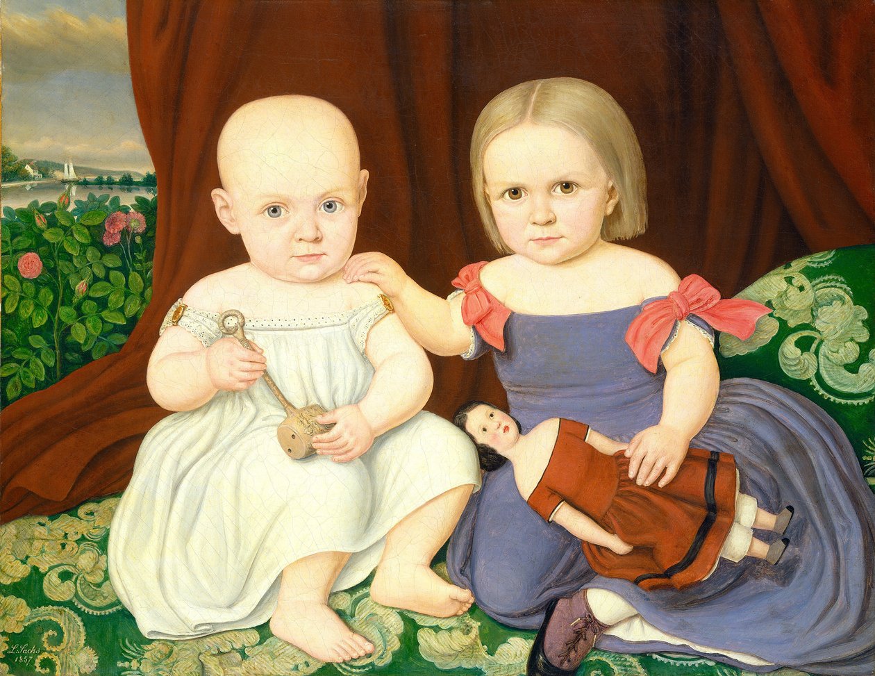 Herbert-barnen, 1857. av Lambert Sachs