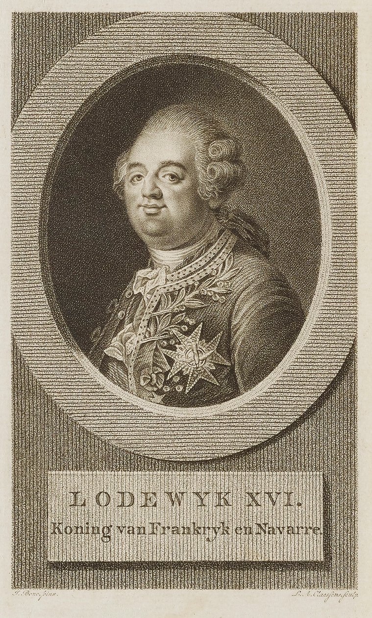 Lodewyk XVI av Lambertus Antonius Claessens