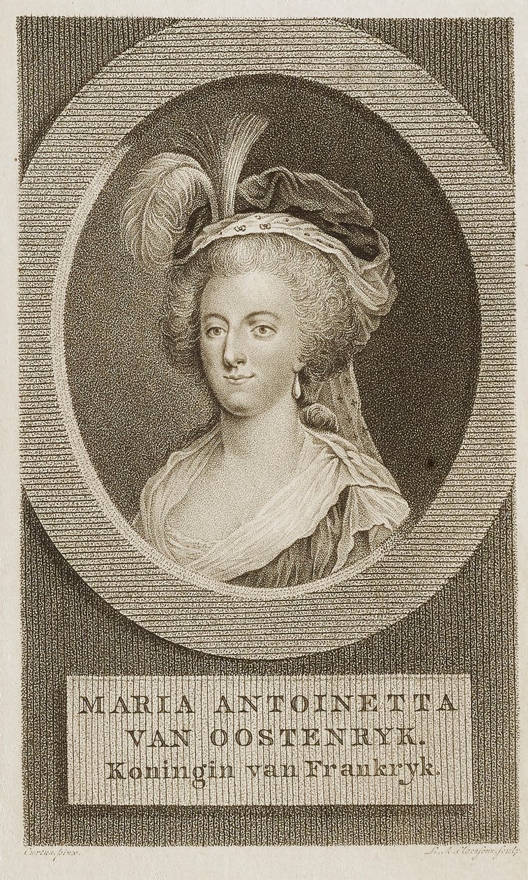 Marie Antoinette av Lambertus Antonius Claessens