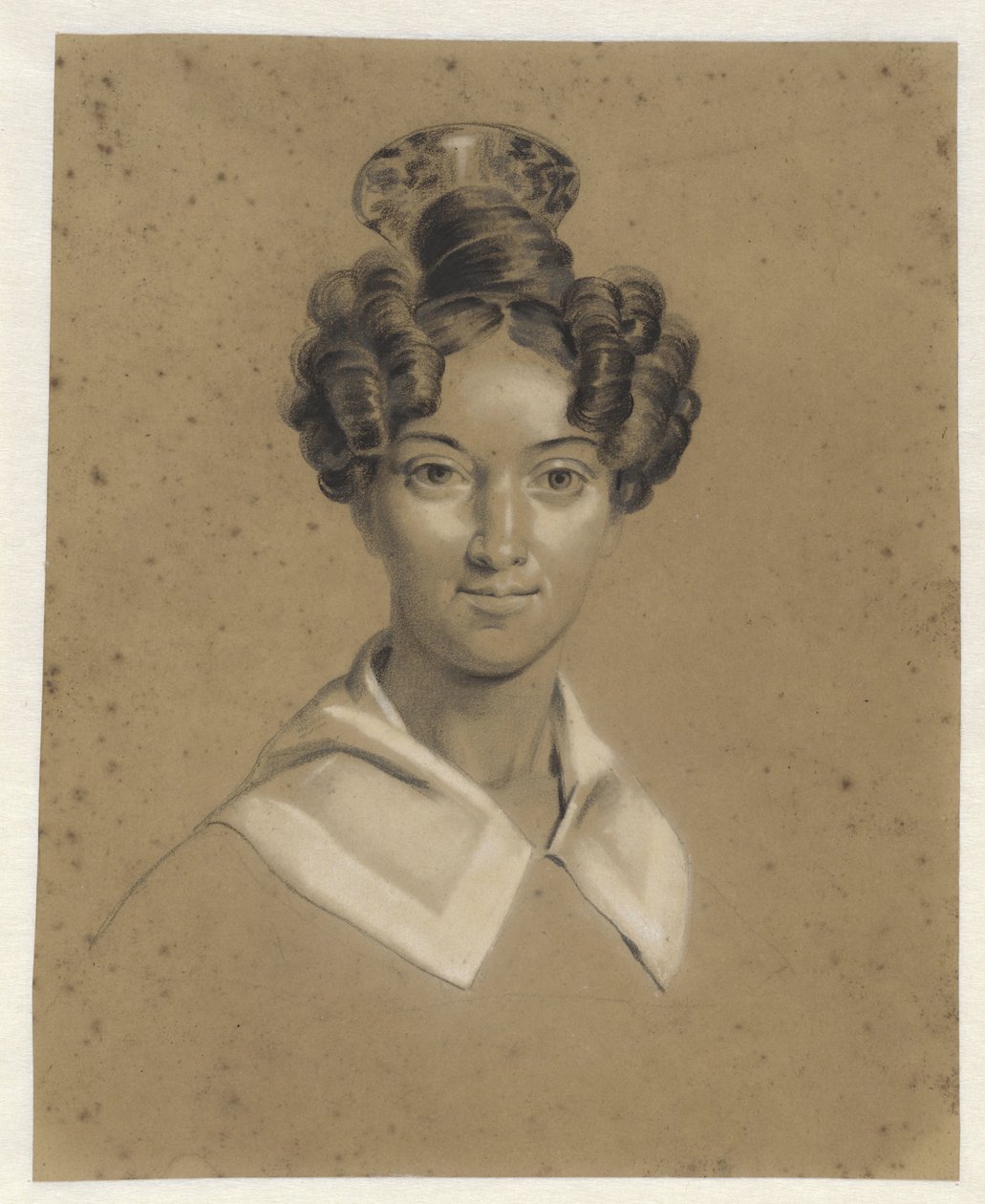 Porträtt av Cornelia Helena Anna Christiani av Lambertus Johannes Hansen