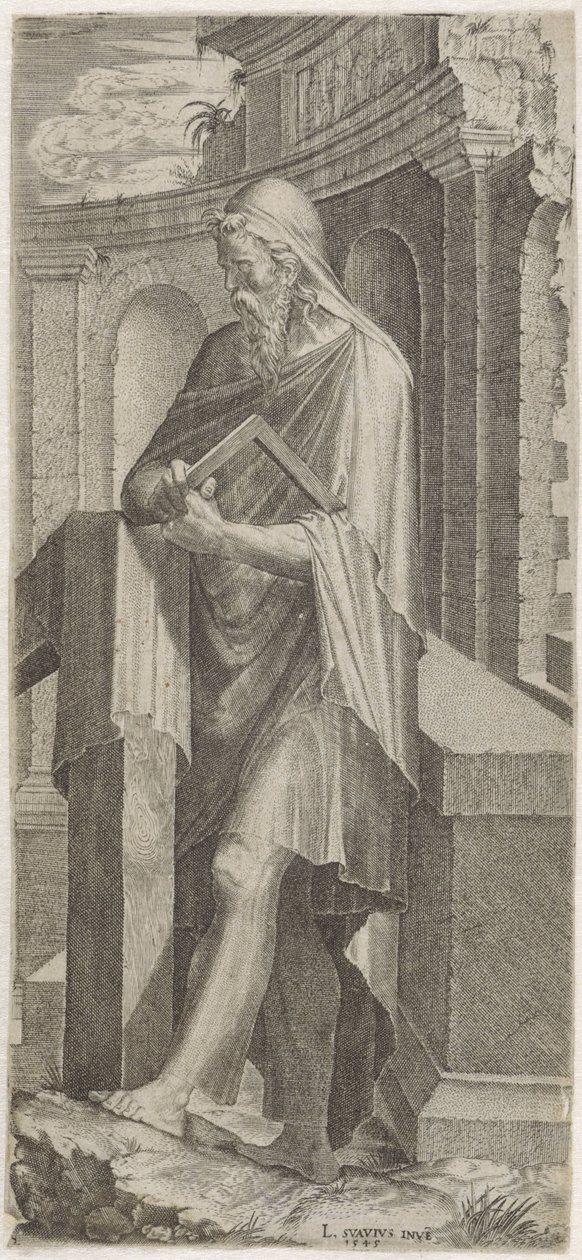 Apostel Judas Taddeus Kristus, de tolv apostlarna och Paulus (serietitel) av Lambertus Suavius
