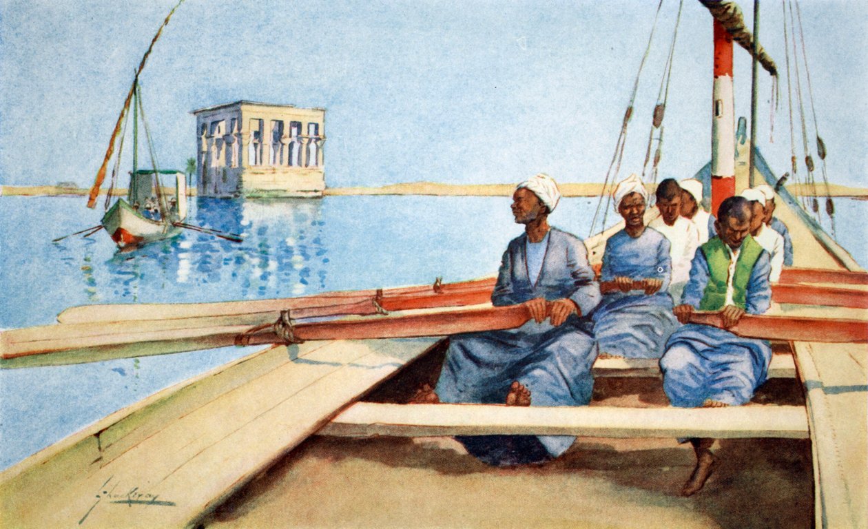 Till Philae in a Felucca, från 