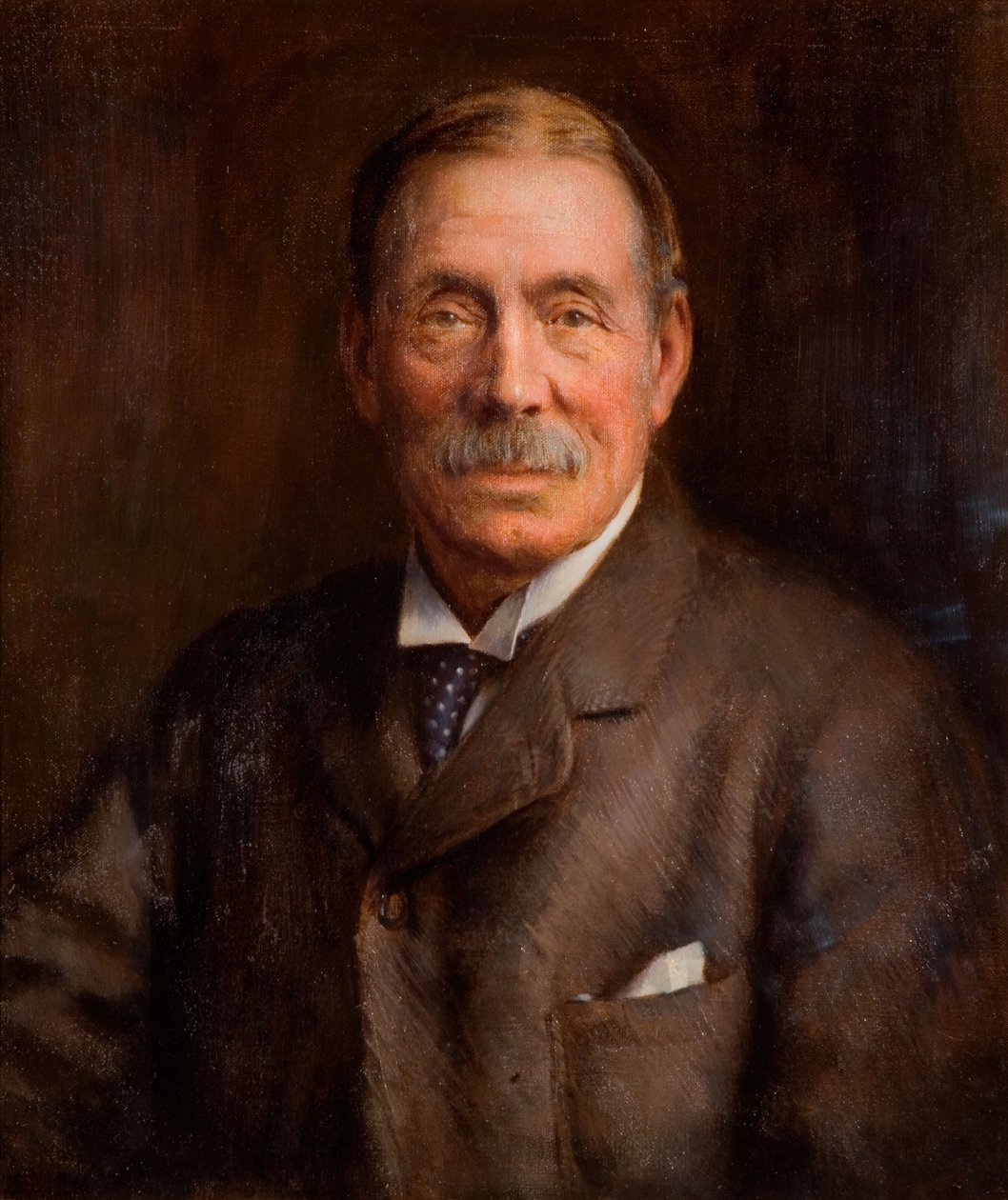 Porträtt av John Feeney 1839-1905, 1906. av Lance Calkin