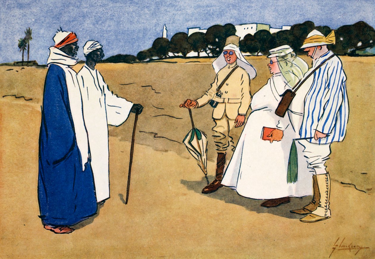 "O vad någon kraft som gåvan ger oss, att se oss själva som de andra ser oss", 1908. av Lance Thackeray