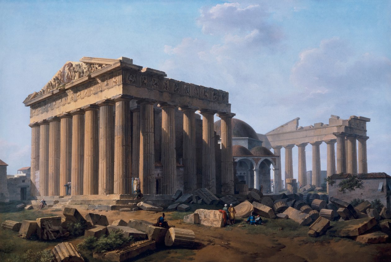 Akropolis, Aten av Lancelot Théodore Turpin de Crissé de Crissé