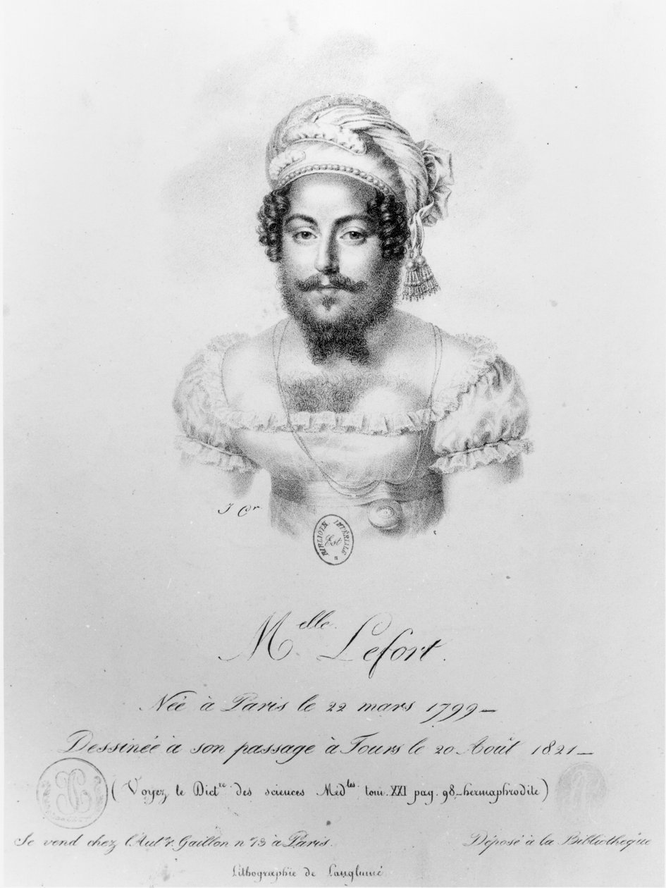 Mademoiselle Lefort (f. 1799), 20 augusti 1821 av Langlume