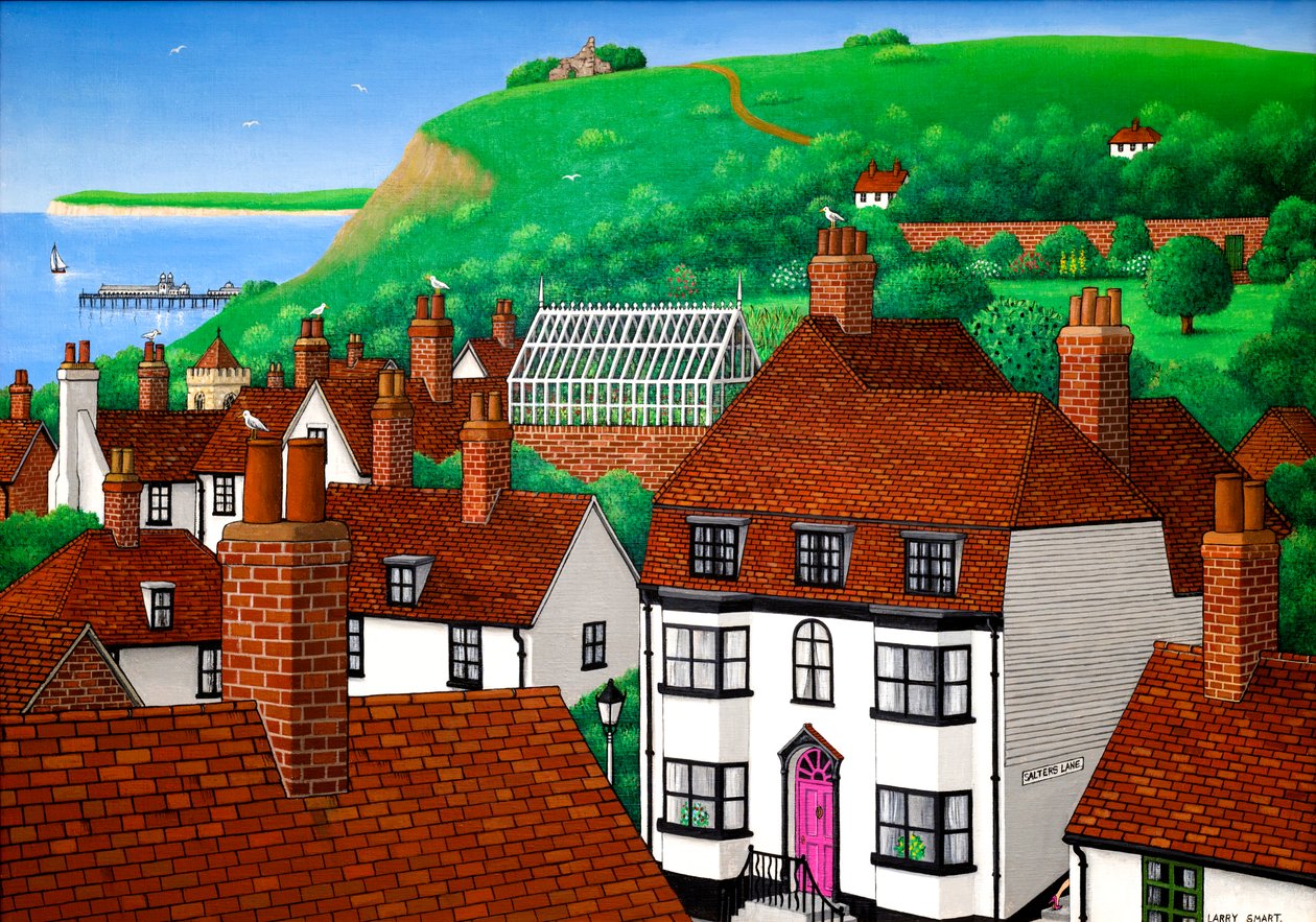 Hastings Old Town, 2002 av Larry Smart