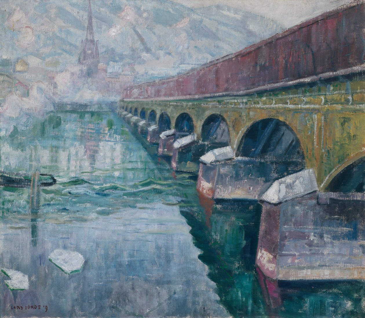 Gamla stadsbron, Drammen av Lars Jorde