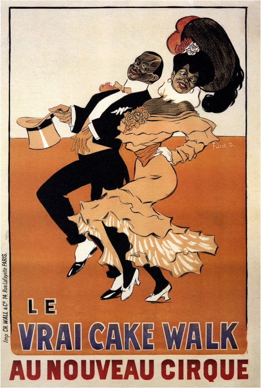 The Real Cake Walk på New Circus, c.1901-1902 av Laskowski