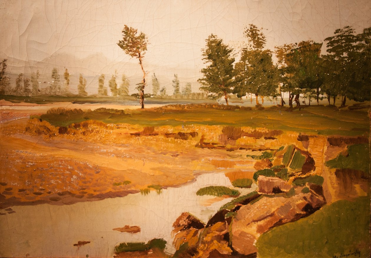  Tavaszi tajnEnglish: Spring_Landscapen av Laszlo Mednyanszky