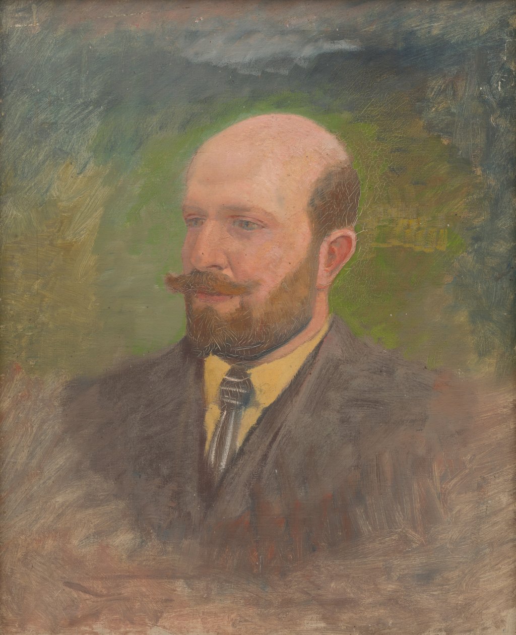 Portrait of a Man with a Tie av Laszlo Mednyanszky