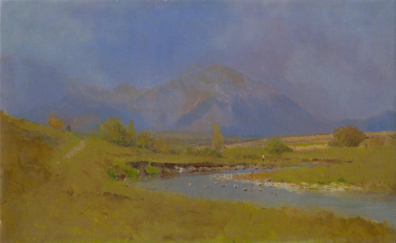 Podtatranska landskap efter vårregn, 1878-79 av Laszlo Mednyanszky